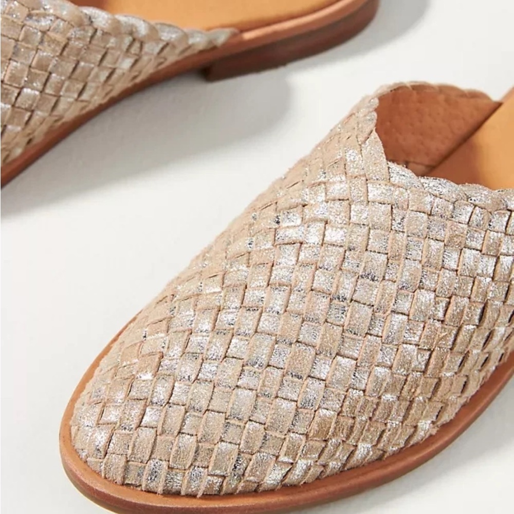 Seychelles Places to go Pewter Leather Women’s Mule size 6 NWOT - Picture 10 of 10